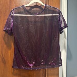 Sheer T-shirt